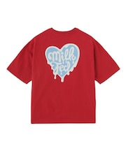MELTY HEART FOAM PRINT WIDE S/S TEE