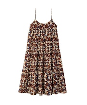 FLORAL ALL OVER PATTERN DRESS