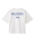 MILKFED. PLAID LOGO WIDE S/S TEE