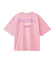 MILKFED. PLAID LOGO WIDE S/S TEE