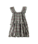 PLAID TIERED TOP