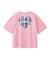 PLAID HEART WIDE S/S TEE