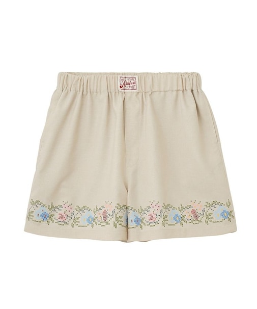 CROSS STITCH STYLE SHORTS