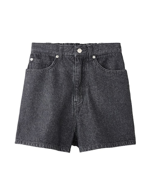 COOPER HEART DENIM SHORT PANTS