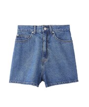 COOPER HEART DENIM SHORT PANTS