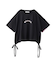 COLORED SLEEVE EDGE S/S TOP