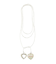 BEADS AND HEART CHARMS NECKLACE