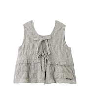 RIBBON FRILL TANK TOP