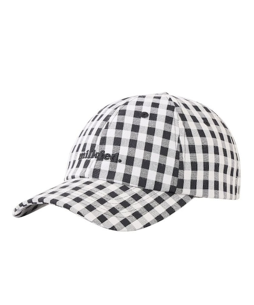 GINGHAM LOGO CAP