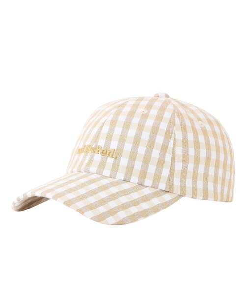 GINGHAM LOGO CAP