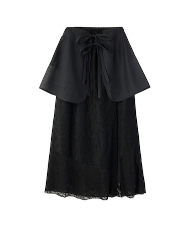 DETACHABLE LACE SKIRT