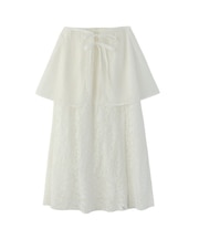 DETACHABLE LACE SKIRT