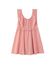 RUFFLE GATHERED DRESS