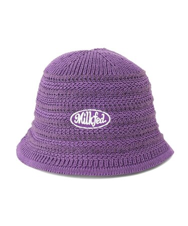 LOGO EMBROIDERY KNIT HAT
