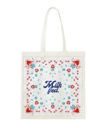 FLOWER PATTERN BANDANA BAG
