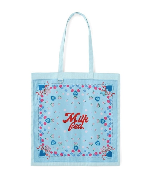 FLOWER PATTERN BANDANA BAG