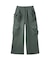 GATHERED POCKET SWEAT CARGO PANTS