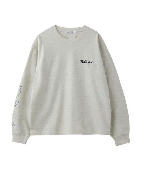 ICING LOGO WIDE L/S TEE｜ミルクフェドの通販｜&mall（アンド