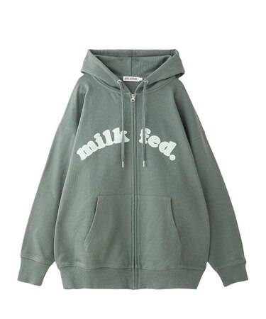 ARCH COOPER LOGO ZIP UP HOODIE
