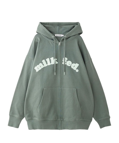 ARCH COOPER LOGO ZIP UP HOODIE