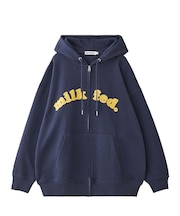 ARCH COOPER LOGO ZIP UP HOODIE