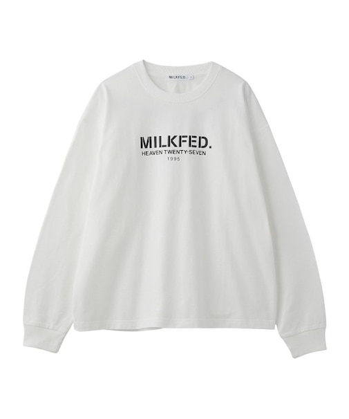 STENCIL LOGO WIDE L/S TEE
