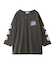 70S LOGO THREE QUARTER SLEEVE TOP