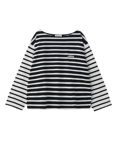 STRIPED L/S TOP