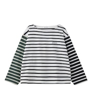 STRIPED L/S TOP