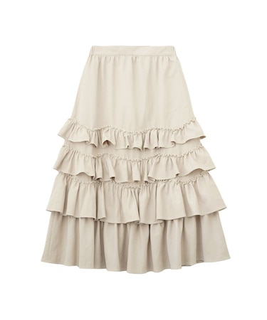 SOLID DIRNDL SKIRT