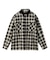 HEART ELBOW PATCH PLAID SHIRT