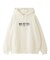 STENCIL LOGO WIDE SWEAT HOODIE