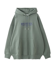 STENCIL LOGO WIDE SWEAT HOODIE