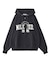 COLLEGE PATCH ZIP UP HOODIE
