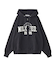 COLLEGE PATCH ZIP UP HOODIE