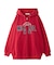 COLLEGE PATCH ZIP UP HOODIE