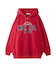COLLEGE PATCH ZIP UP HOODIE
