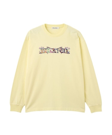 PATTERNED LOGO L/S TEE