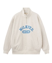 COLLEGE LOGO HALF ZIP TOP