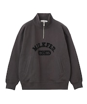 COLLEGE LOGO HALF ZIP TOP