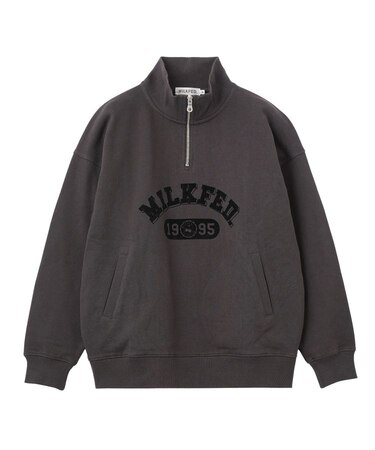 COLLEGE LOGO HALF ZIP TOP