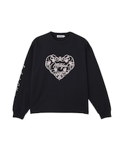 HEART AND ROSE L/S TEE