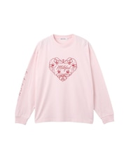 HEART AND ROSE L/S TEE