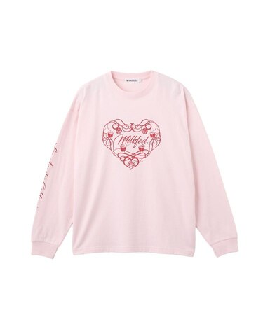 HEART AND ROSE L/S TEE