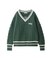 MILKFED. PATCH V-NECK KNIT