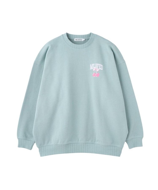 RIBBON AND CHERRY SWEAT TOP