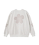 FLOWER ELBOW PATCH SWEAT TOP