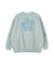 FLOWER ELBOW PATCH SWEAT TOP