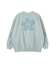 FLOWER ELBOW PATCH SWEAT TOP