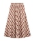 FLARE PLAID SKIRT